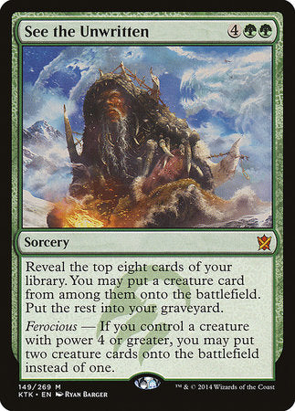 See the Unwritten [Khans of Tarkir] | Good Games Cannington