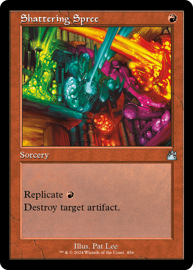 Shattering Spree (Retro Frame) [Ravnica Remastered] | Good Games Cannington