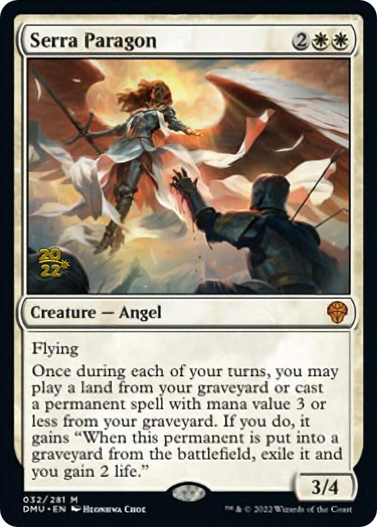 Serra Paragon [Dominaria United Prerelease Promos] | Good Games Cannington