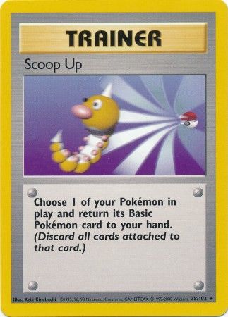 Scoop Up (78/102) [Base Set Unlimited] | Good Games Cannington
