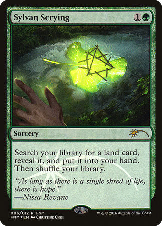 Sylvan Scrying [Friday Night Magic 2016] | Good Games Cannington