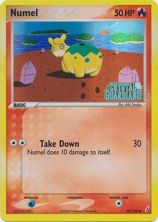Numel (59/100) (Stamped) [EX: Crystal Guardians] | Good Games Cannington
