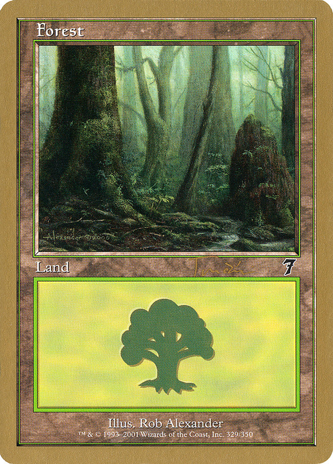 Forest (jt329) (Jan Tomcani) [World Championship Decks 2001] | Good Games Cannington