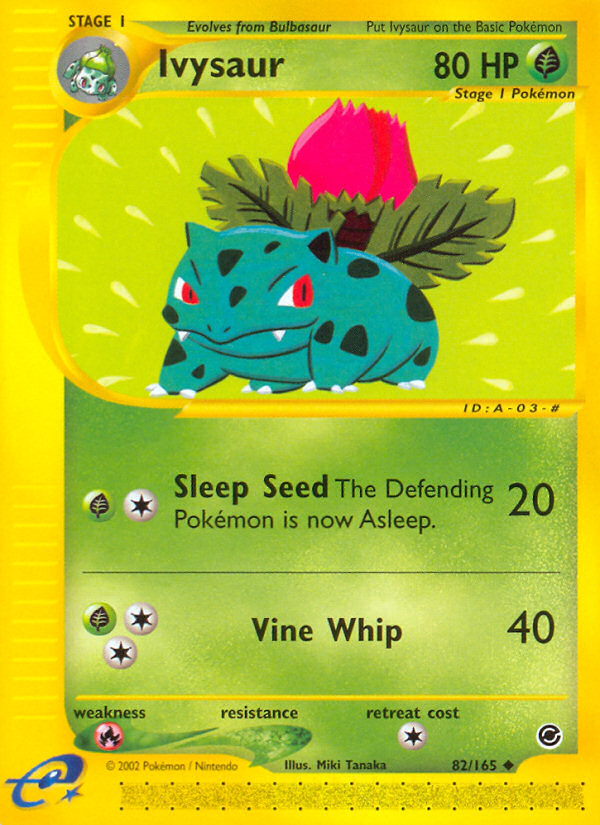 Ivysaur (82/165) [Expedition: Base Set] | Good Games Cannington