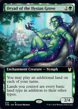 Dryad of the Ilysian Grove (Extended Art) [Theros Beyond Death] | Good Games Cannington