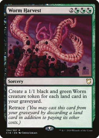 Worm Harvest [Commander 2018] | Good Games Cannington