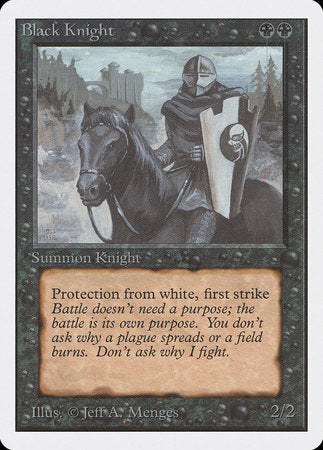 Black Knight [Unlimited Edition] | Good Games Cannington