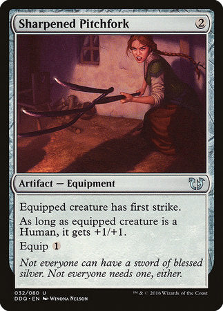 Sharpened Pitchfork [Duel Decks: Blessed vs. Cursed] | Good Games Cannington