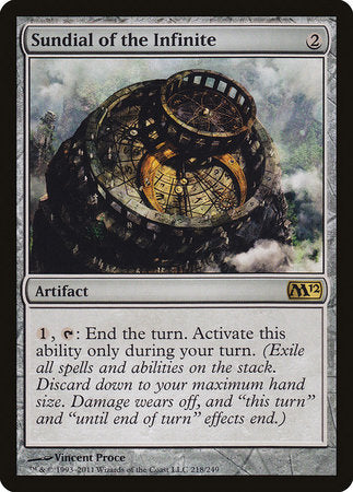 Sundial of the Infinite [Magic 2012] | Good Games Cannington