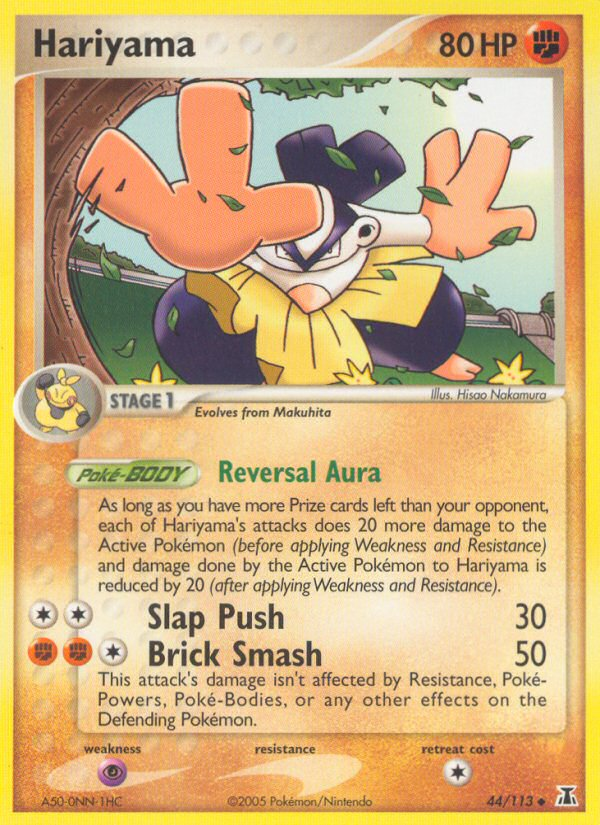Hariyama (44/113) [EX: Delta Species] | Good Games Cannington