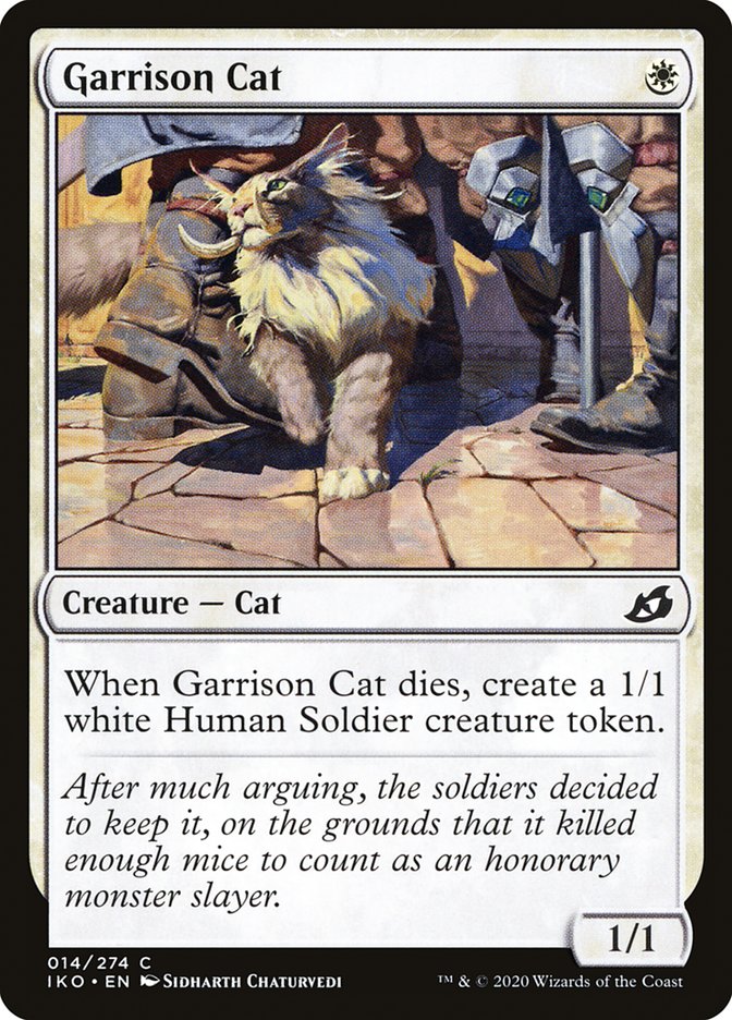 Garrison Cat [Ikoria: Lair of Behemoths] | Good Games Cannington
