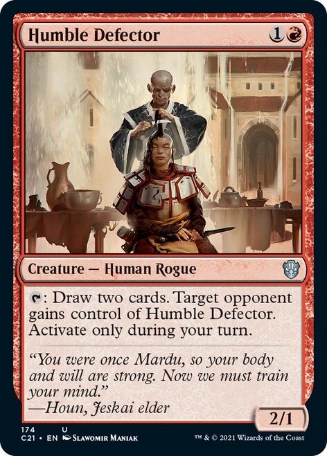 Humble Defector [Commander 2021] | Good Games Cannington