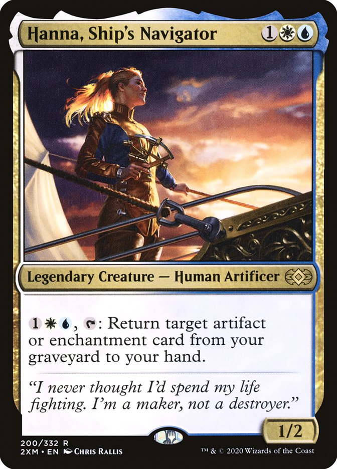 Hanna, Ship's Navigator [Double Masters] | Good Games Cannington
