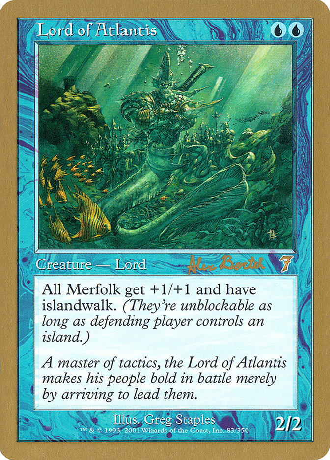 Lord of Atlantis (Alex Borteh) [World Championship Decks 2001] | Good Games Cannington