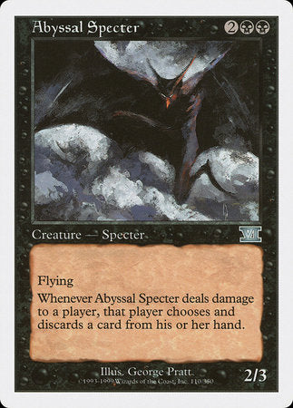 Abyssal Specter [Classic Sixth Edition] | Good Games Cannington
