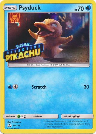 Psyduck Detective (SM199) (Pikachu Stamped) [Sun & Moon: Black Star Promos] | Good Games Cannington