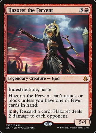 Hazoret the Fervent [Amonkhet] | Good Games Cannington