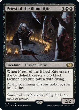Priest of the Blood Rite [Jumpstart 2022] | Good Games Cannington
