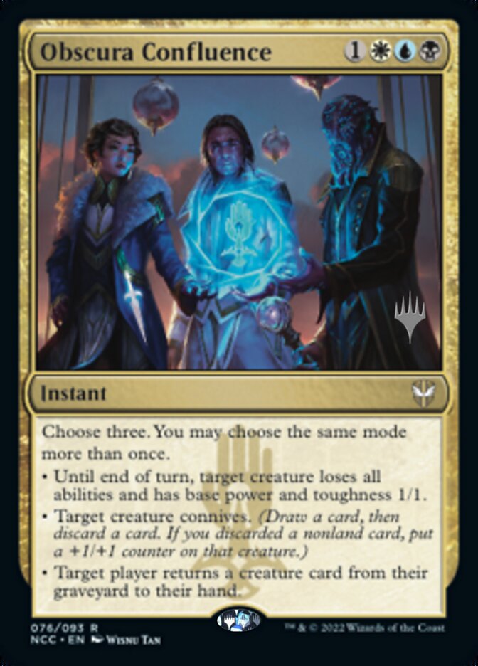 Obscura Confluence (Promo Pack) [Streets of New Capenna Commander Promos] | Good Games Cannington