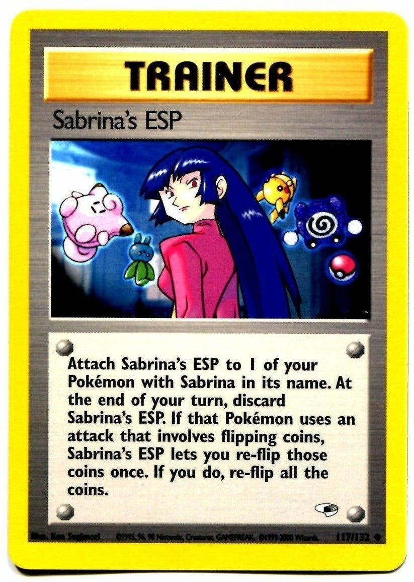 Sabrina's ESP (117/132) [Gym Heroes Unlimited] | Good Games Cannington