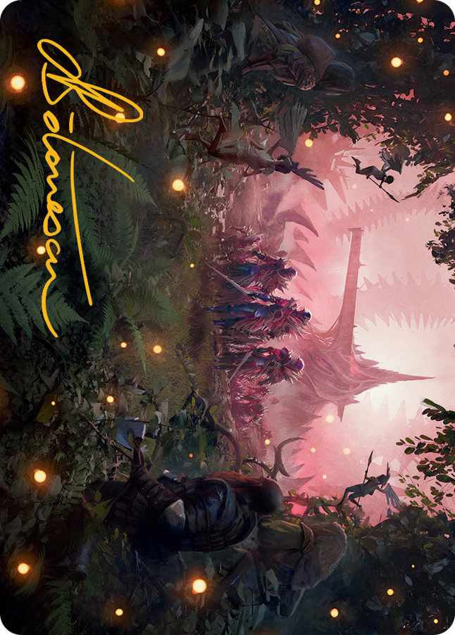 Invasion of Eldraine Art Card (Gold-Stamped Signature) [March of the Machine Art Series] | Good Games Cannington