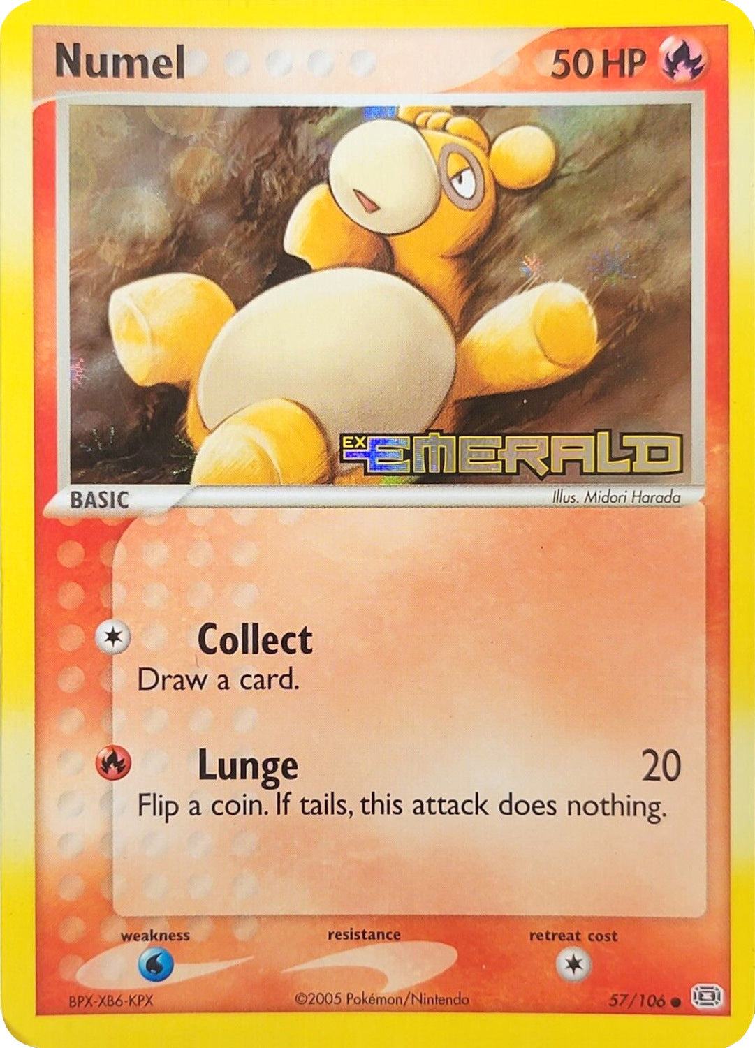 Numel (57/106) (Stamped) [EX: Emerald] | Good Games Cannington