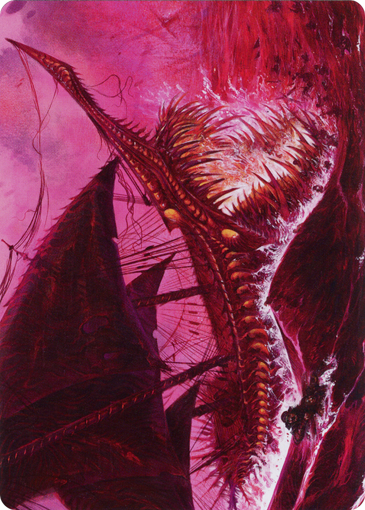 Marauding Dreadship Art Card [March of the Machine Art Series] | Good Games Cannington