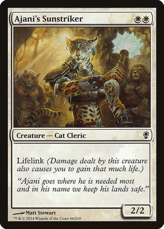 Ajani's Sunstriker [Conspiracy] | Good Games Cannington