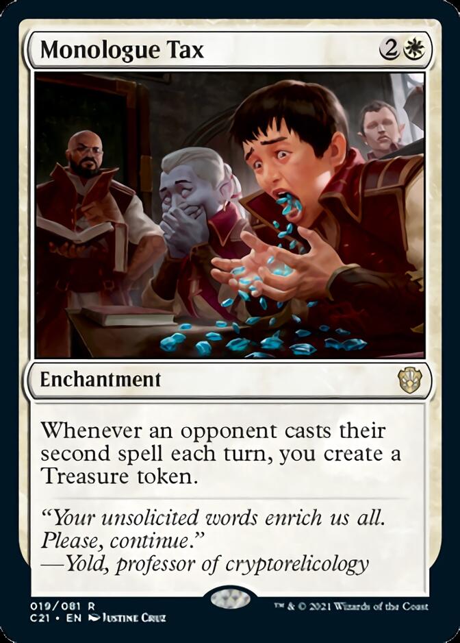 Monologue Tax [Commander 2021] | Good Games Cannington