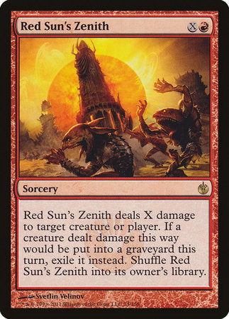 Red Sun's Zenith [Mirrodin Besieged] | Good Games Cannington
