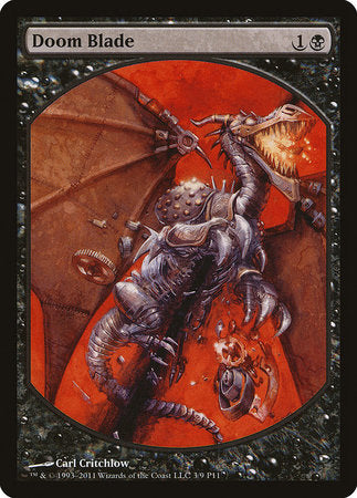 Doom Blade [Magic Player Rewards 2011] | Good Games Cannington