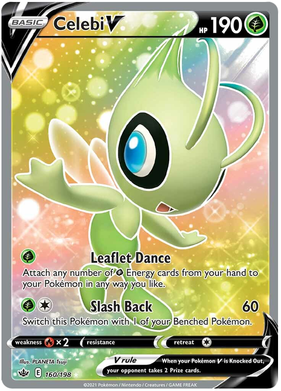 Celebi V (160/198) [Sword & Shield: Chilling Reign] | Good Games Cannington