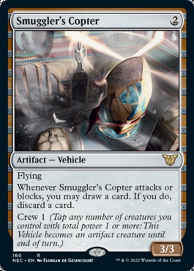 Smuggler's Copter [Kamigawa: Neon Dynasty Commander] | Good Games Cannington