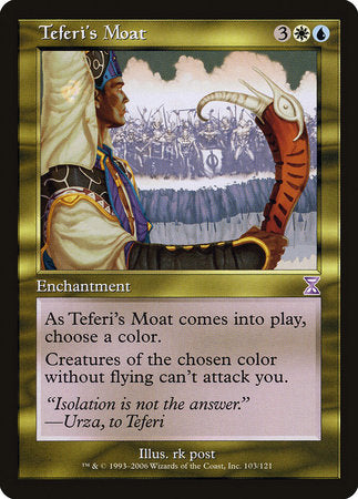 Teferi's Moat [Time Spiral Timeshifted] | Good Games Cannington