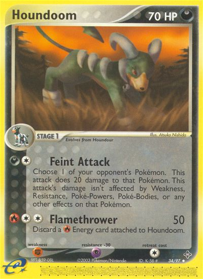 Houndoom (34/97) [EX: Dragon] | Good Games Cannington