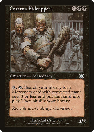 Cateran Kidnappers [Mercadian Masques] | Good Games Cannington