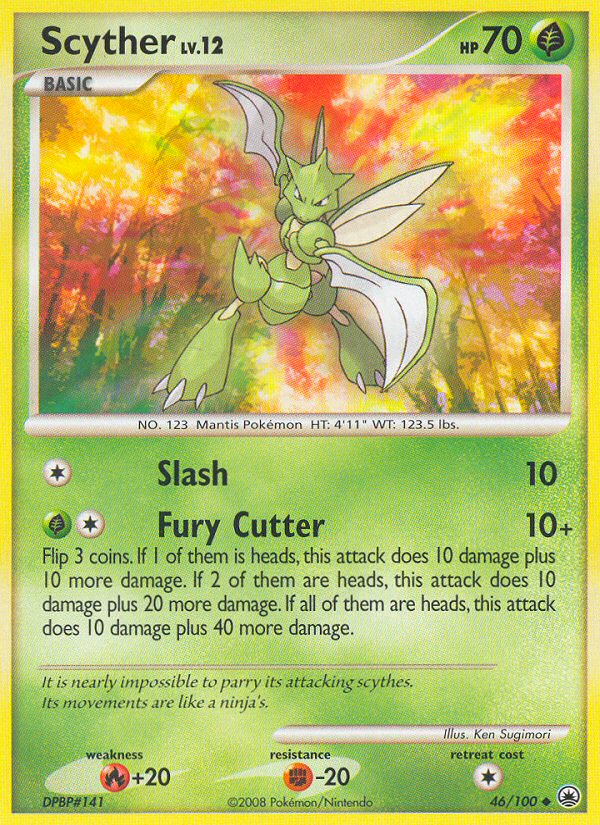 Scyther (46/100) [Diamond & Pearl: Majestic Dawn] | Good Games Cannington