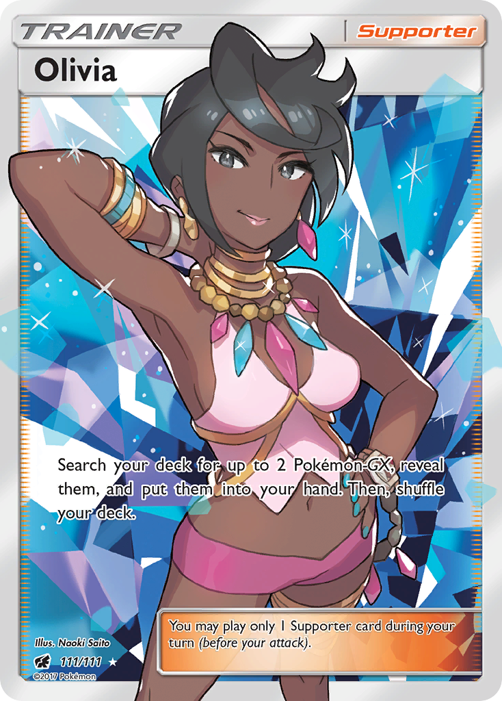 Olivia (111/111) [Sun & Moon: Crimson Invasion] | Good Games Cannington
