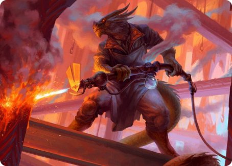 Plasma Jockey Art Card [Streets of New Capenna Art Series] | Good Games Cannington