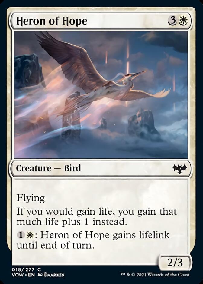Heron of Hope [Innistrad: Crimson Vow] | Good Games Cannington