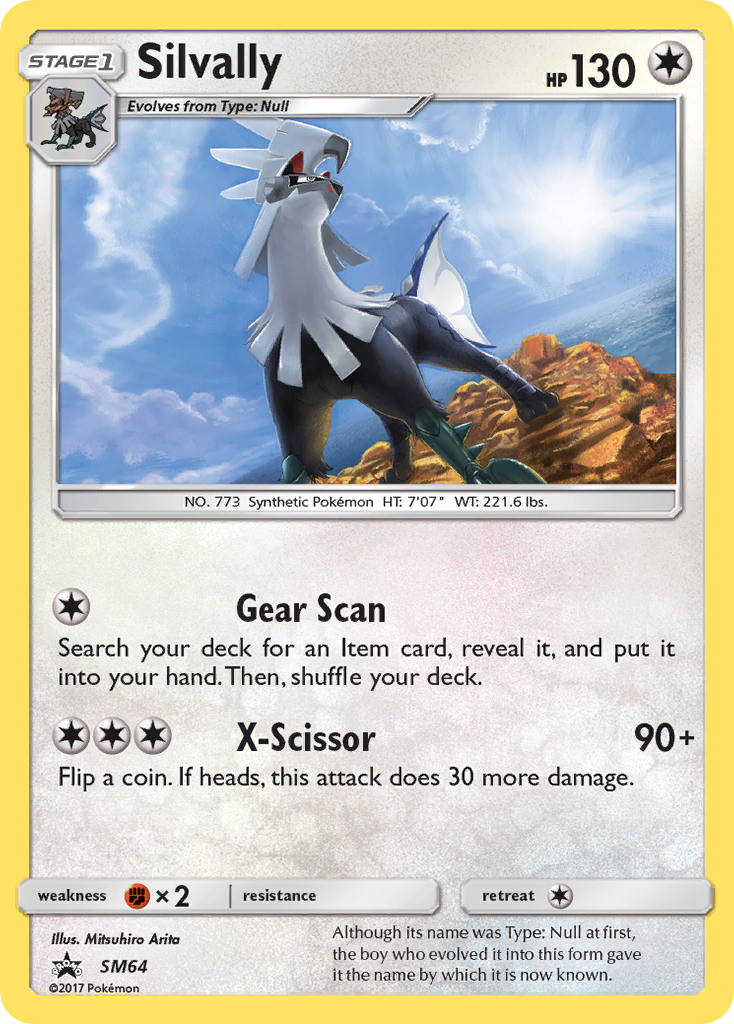 Silvally (SM64) [Sun & Moon: Black Star Promos] | Good Games Cannington