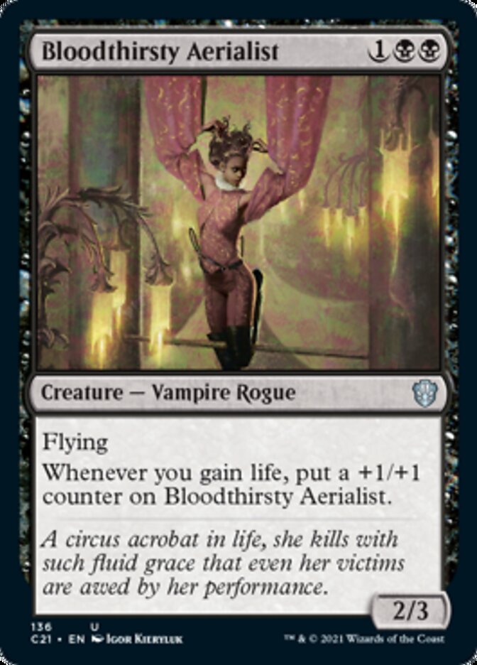 Bloodthirsty Aerialist [Commander 2021] | Good Games Cannington