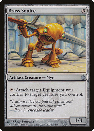 Brass Squire [Mirrodin Besieged] | Good Games Cannington
