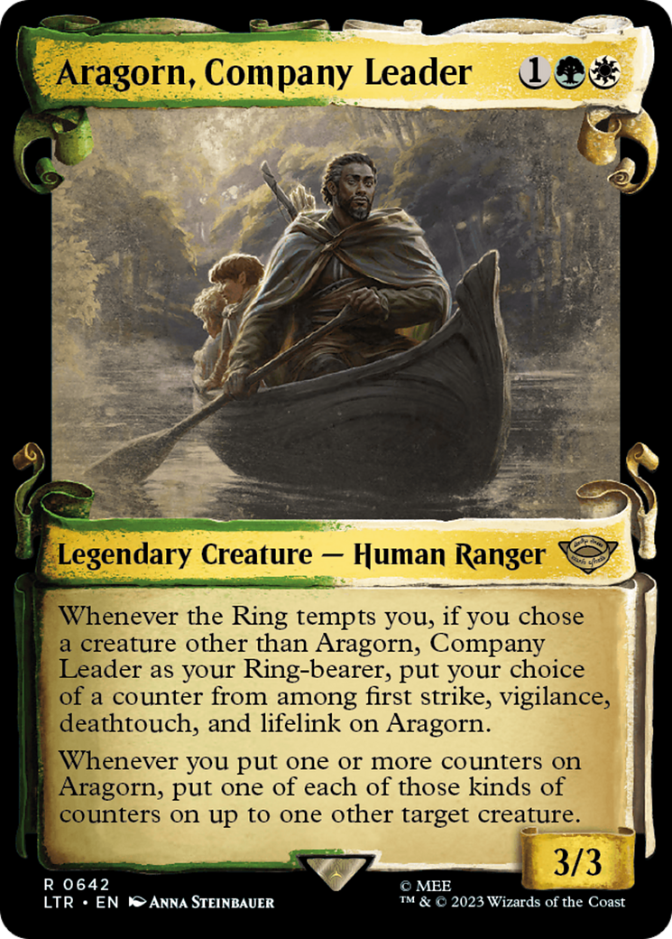 Aragorn, Company Leader [The Lord of the Rings: Tales of Middle-Earth Showcase Scrolls] | Good Games Cannington
