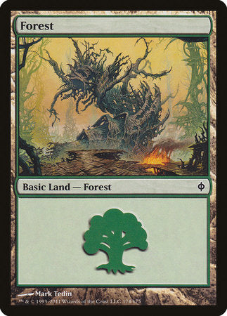 Forest (174) [New Phyrexia] | Good Games Cannington