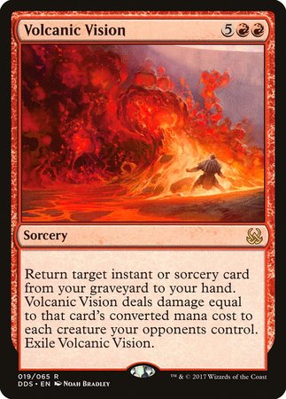 Volcanic Vision [Duel Decks: Mind vs. Might] | Good Games Cannington