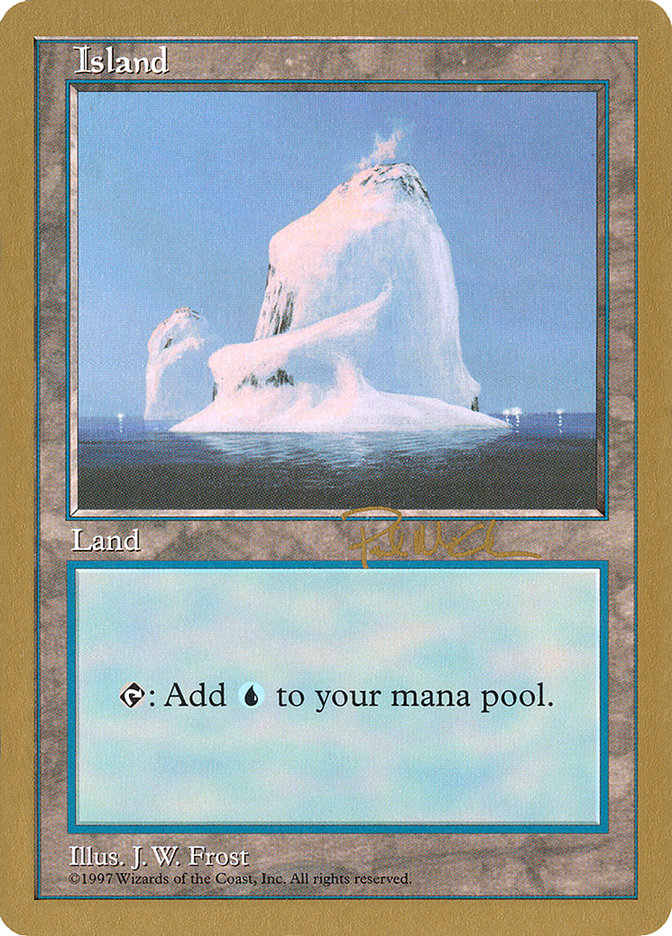 Island (pm437) (Paul McCabe) [World Championship Decks 1997] | Good Games Cannington
