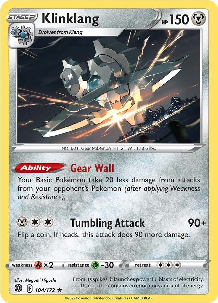 Klinklang (104/172) [Sword & Shield: Brilliant Stars] | Good Games Cannington