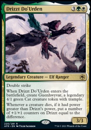 Drizzt Do'Urden (Promo Pack) [Dungeons & Dragons: Adventures in the Forgotten Realms Promos] | Good Games Cannington