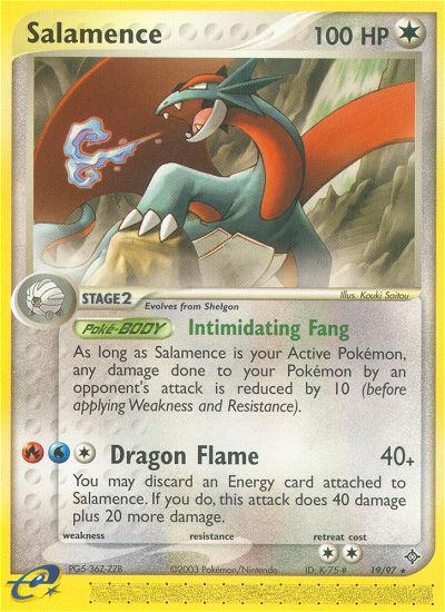 Salamence (19/97) [EX: Dragon] | Good Games Cannington